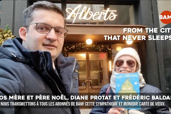 From the city that never sleeps...