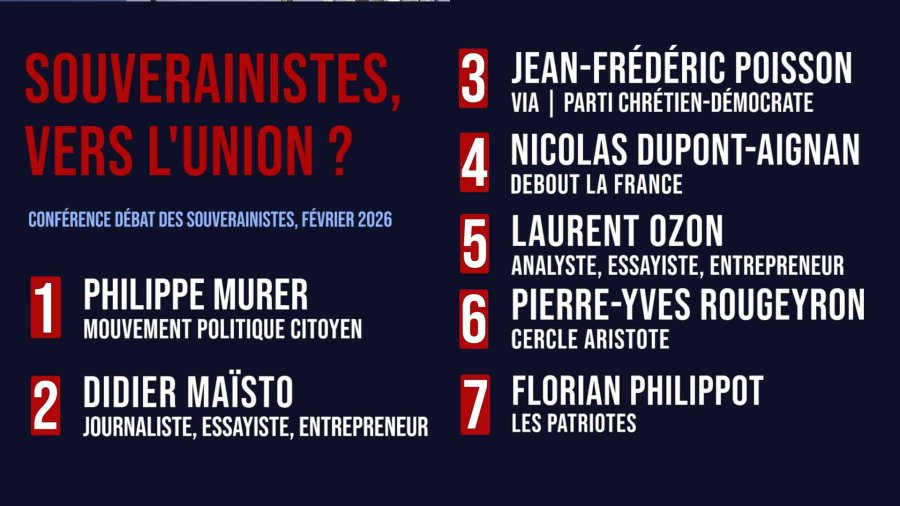 SOUVERAINISTES, VERS L'UNION ?